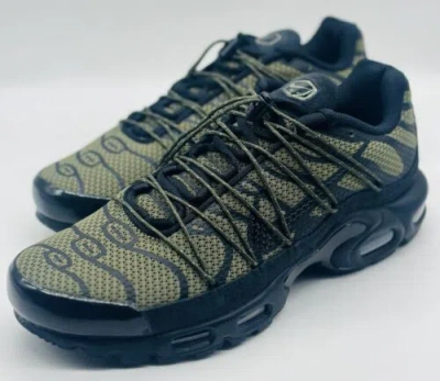 Pre-owned Nike Air Max Plus Utility Olive Black Fj4232-200 Men's Size 11
