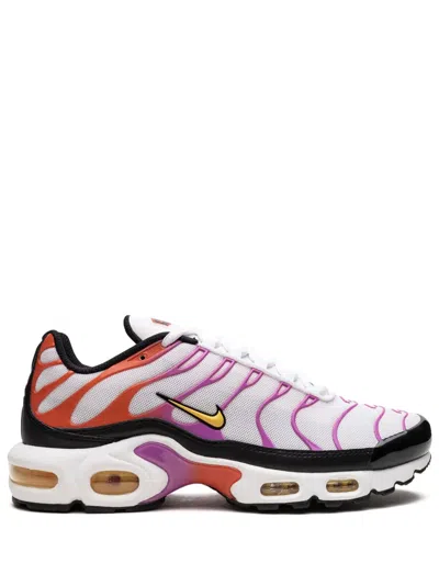 Nike Air Max Plus Dz3671-100 Women White Red Magenta Casual Sneaker Shoes Nr6525 In Multi