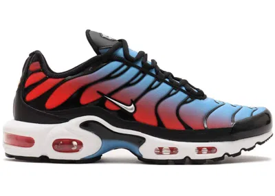 Pre-owned Nike Air Max Plus (women's) Sneakers In Black/university Blue/light Crimson