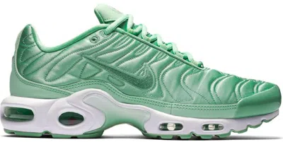 Pre-owned Nike Air Max Plus (women's) Sneakers In Enamel Green/white In Multi