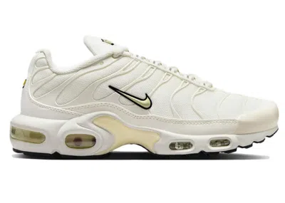 Pre-owned Nike Air Max Plus (women's) Sneakers In Sail/black/alabaster