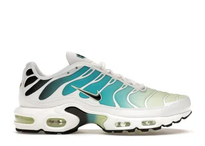 Pre-owned Nike Air Max Plus (women's) Sneakers In White/dusty Cactus/barely Volt