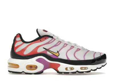 Pre-owned Nike Air Max Plus (women's) Sneakers In White/red/magenta In Multi