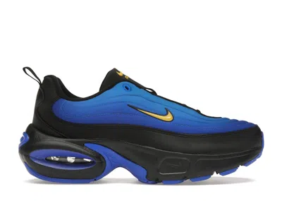 Pre-owned Nike Air Max Portal (women's) Sneakers In Black/racer Blue/university Gold