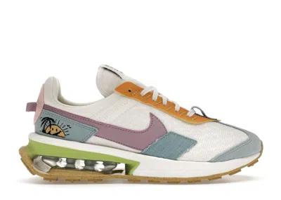 Pre-owned Nike Air Max Preday Se Sun Club (women's) Sneakers In Sail/arctic Orange/sanded Gold