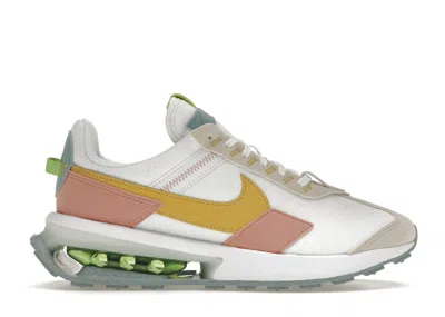 Pre-owned Nike Air Max Preday (women's) Sneakers In White/light Madder Root/ocean Cube