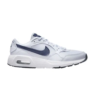 Pre-owned Nike Air Max Sc Gs 'football Grey Midnight Navy' | Kid's Size 3.5
