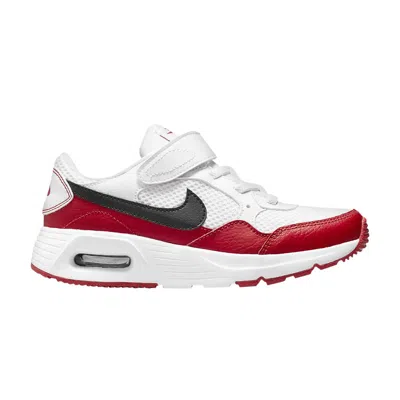 Pre-owned Nike Air Max Sc Ps 'white University Red' | Kid's Size 13