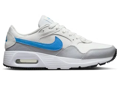Pre-owned Nike Air Max Sc (women's) Sneakers In Summit White/university Blue/wolf Grey