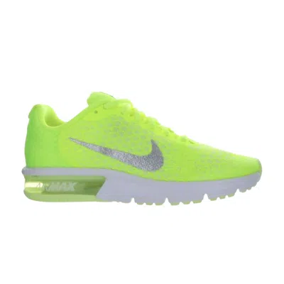 Pre-owned Nike Air Max Sequent 2 Gs 'volt' | Green | Kid's Size 4