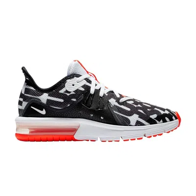 Pre-owned Nike Air Max Sequent 3 Jdi Gs 'black White Crimson' | Kid's Size 6