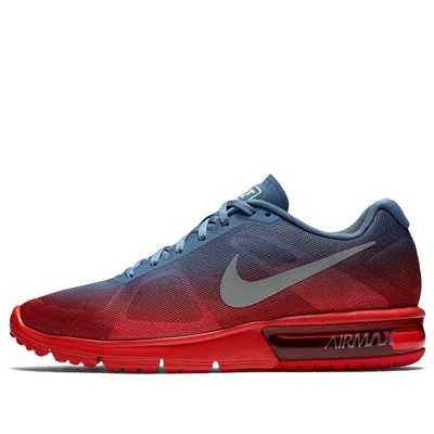 Nike Air Max Sequent 'ocean Fog University Red' In Multi
