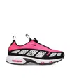 Nike Woman Sneakers Fuchsia Size 8 Textile Fibers In Pink