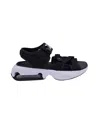 Nike Air Max Sol Sandals In Black Mesh In Black