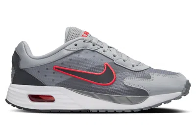 Pre-owned Nike Air Max Solo Anthracite Sneakers In Wolf Grey/cool Grey/bright Crimson