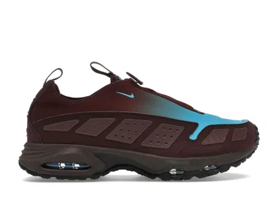 Pre-owned Nike Air Max Sunder Baltic Blue (women's) Sneakers In Burgundy Crush/baroque Brown/dark Pony
