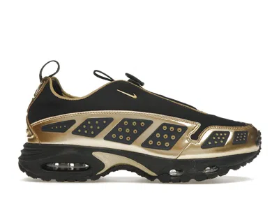 Pre-owned Nike Air Max Sunder Metallic Gold (women's) Sneakers In Black/dark Smoke Grey