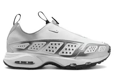 Pre-owned Nike Air Max Sunder Se (women's) Sneakers In White/metallic Silver/black