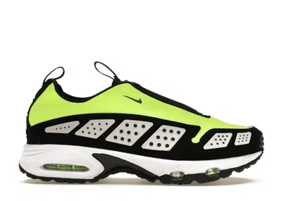 Pre-owned Nike Air Max Sunder (women's) Sneakers In Volt/black