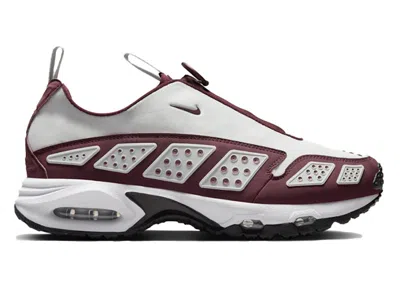 Pre-owned Nike Air Max Sunder (women's) Sneakers In White/burgundy Crush/black