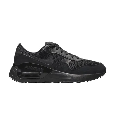 Pre-owned Nike Air Max Systm Gs 'black Anthracite' | Kid's Size 6.5