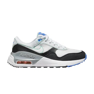 Pre-owned Nike Air Max Systm Gs 'white Black Green' | Kid's Size 4