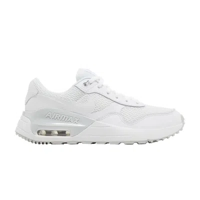Pre-owned Nike Air Max Systm Gs 'white Pure Platinum' | Kid's Size 3.5