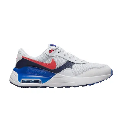 Pre-owned Nike Air Max Systm Gs 'white Royal Crimson' | Kid's Size 4