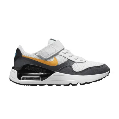 Pre-owned Nike Air Max Systm Ps 'grey Laser Orange' | White | Kid's Size 12
