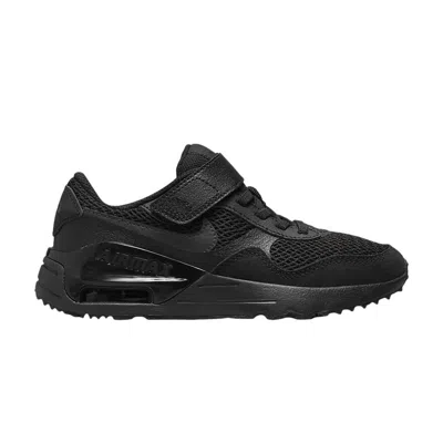 Pre-owned Nike Air Max Systm Ps 'triple Black' | Kid's Size 3