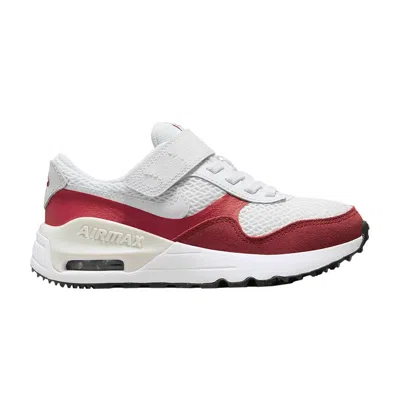 Pre-owned Nike Air Max Systm Ps 'white University Red' | Kid's Size 11