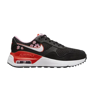 Pre-owned Nike Air Max Systm Se Gs 'floral' | Black | Kid's Size 6.5