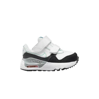 Pre-owned Nike Air Max Systm Td 'white Black Green' | Infant Size 10