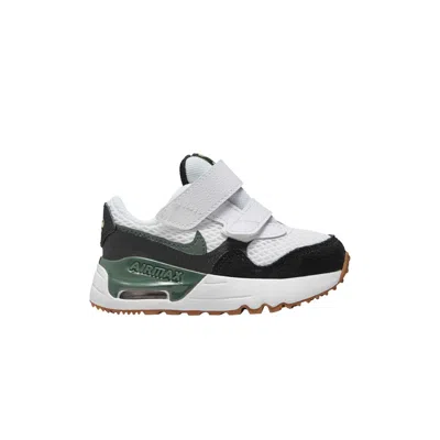 Pre-owned Nike Air Max Systm Td 'white Black Vintage Green' | Infant Size 9