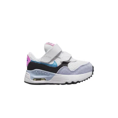 Pre-owned Nike Air Max Systm Td 'white Blue Lightning' | Infant Size 6