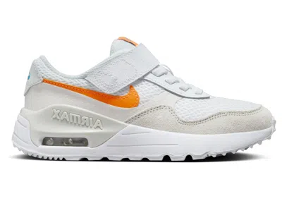 Pre-owned Nike Air Max Systm Total Orange Sneakers In White/phantom/photon Dust