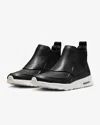 Nike Air Max Thea Mid 859550-001 Women Black Leather Lifestyle Shoes Ham528 In Black
