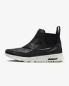 Nike Air Max Thea Mid 859550-001 Women Black Leather Lifestyle Shoes Ham528 In Black