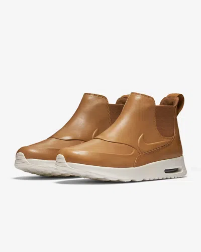 NIKE AIR MAX THEA MID 859550-200 WOMEN'S US 7 ALE BROWN CHELSEA SHOES GBNC189
