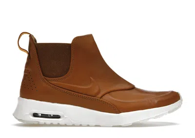 Pre-owned Nike Air Max Thea Mid (women's) Sneakers In Ale Brown/sail/velvet Brown