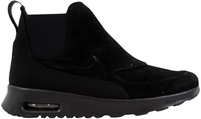 Pre-owned Nike Air Max Thea Mid (women's) Sneakers In Black/metallic Pewter In Multi
