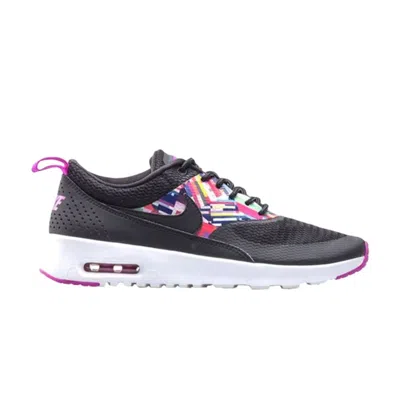 Pre-owned Nike Air Max Thea Print Gs 'black Hyper Violet' | Kid's Size 7