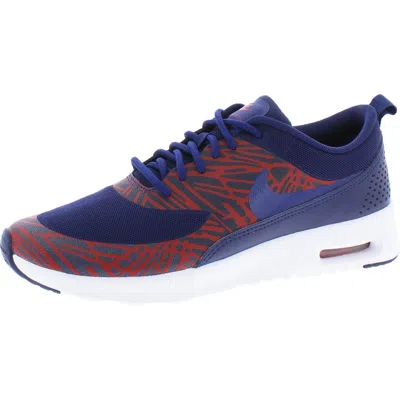 Nike Air Max Thea Womens Athti Lightweight Running Shoes In Blue