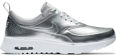 Pre-owned Nike Air Max Thea (women's) Sneakers In Metallic Silver/pure Platinum