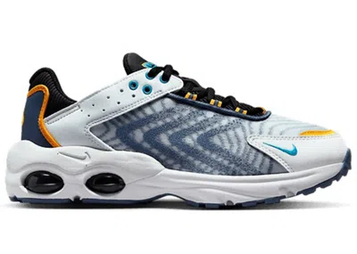 Pre-owned Nike Air Max Tw White Blue Sneakers In Summit White/laser Orange/diffused Blue