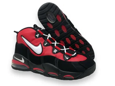 Pre-owned Nike Air Max Uptempo 95 'bulls' Mens Basketball Shoes Size 10.5 Ck0892 600 In Red