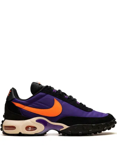 Nike Air Max Waffle Racer "voltage Purple/total Orange/black" Sneakers In Multi