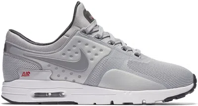 Pre-owned Nike Air Max Zero Silver Bullet (women's) Sneakers In Metallic Silver/university Red/black In Multi