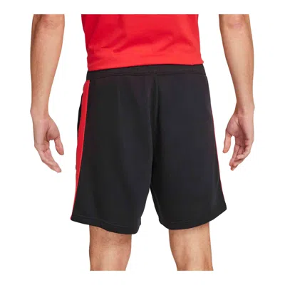 Nike Air Men's French Terry Shorts In Black