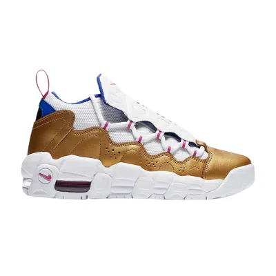 Pre-owned Nike Air More Money Gs 'fuschia Blast' | Gold | Kid's Size 6.5